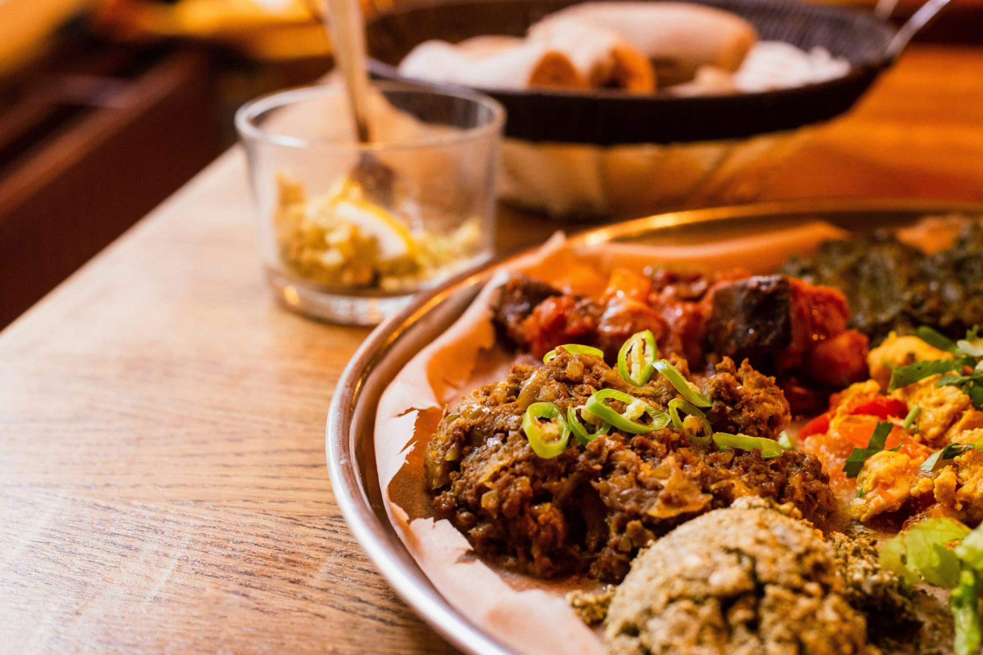 plate of food on table